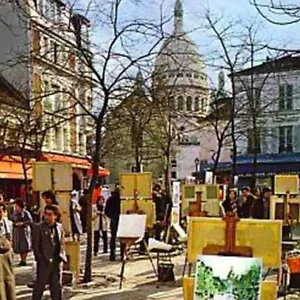 Sacre Coeur Montmartre , París Francia